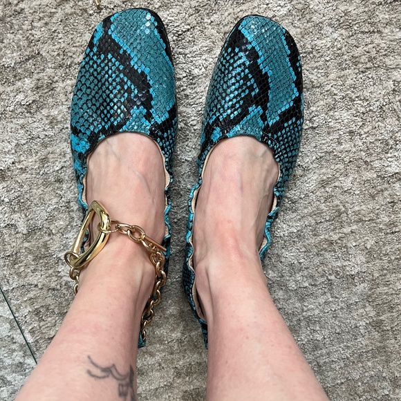 Beautiisoles Italian Leather Flats - Size 8 (NWOT) - Picture 1 of 11
